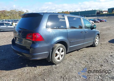 2009 Volkswagen Routan Sel from USA, damaged, VIN 2V8HW54X59R599085